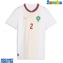 Maroko Achraf Hakimi #2 Gostujuci Dres za Ženska SP 2026 Kratak Rukav